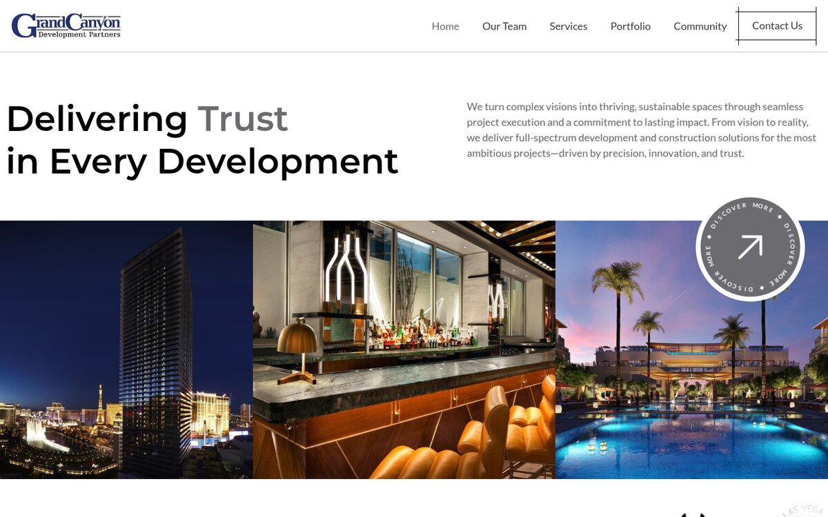 Grand Canyon Inc homepage